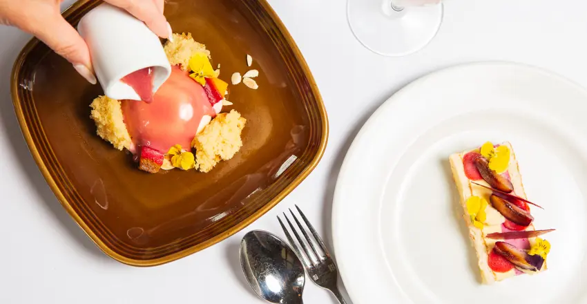 The Swan at Lavenham, dessert dishes