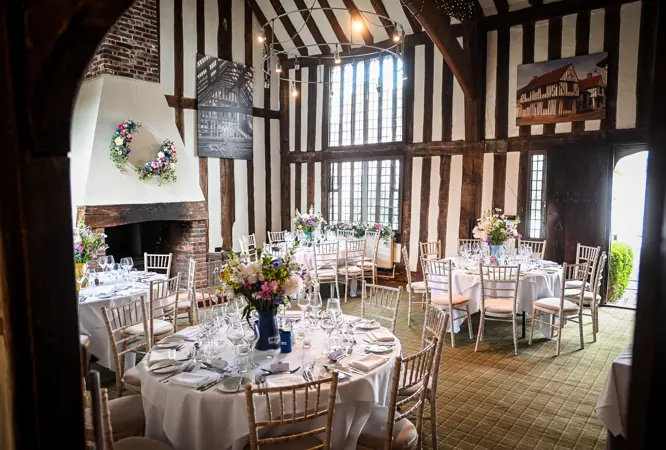 Gregg Brown photography - Suffolk room set up for wedding reception