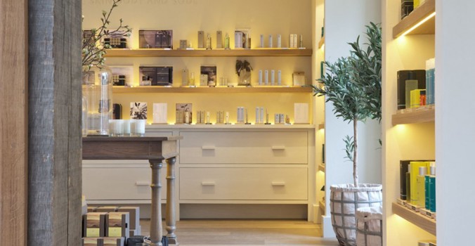Weavers' House Spa Lavenham, shop and products
