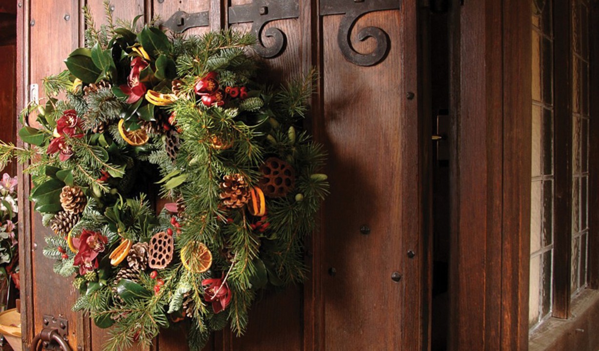 Christmas reef at The Swan at Lavenham