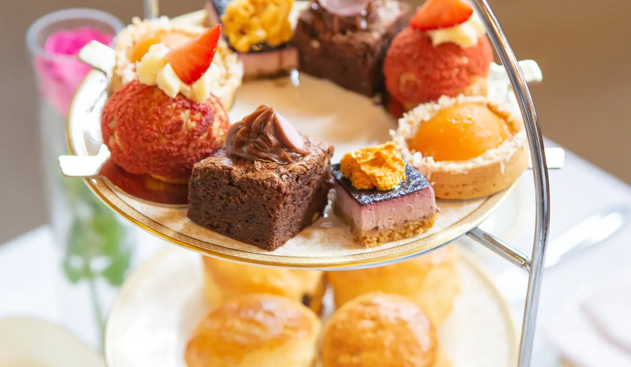 The Swan at Lavenham Summer Afternoon Tea cakes