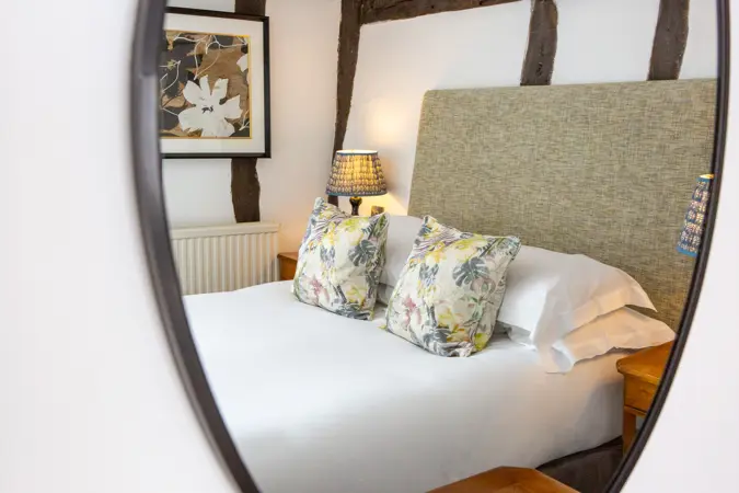 Preston room through mirror 
