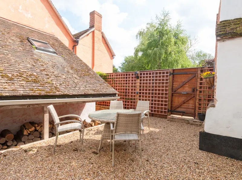 Private courtyard
