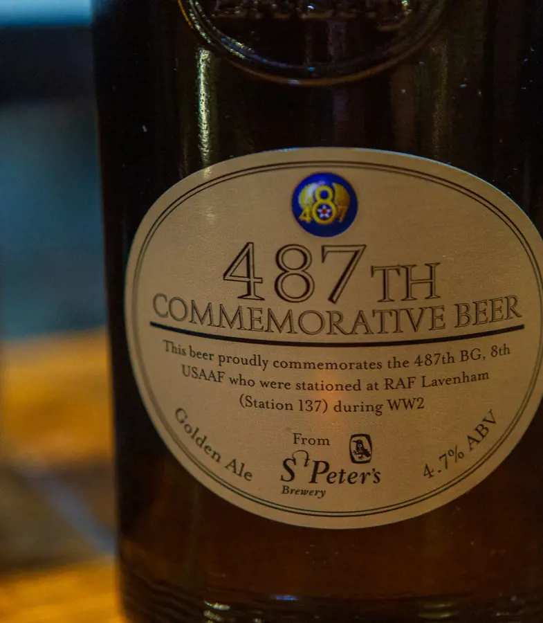 487 commemorative beer