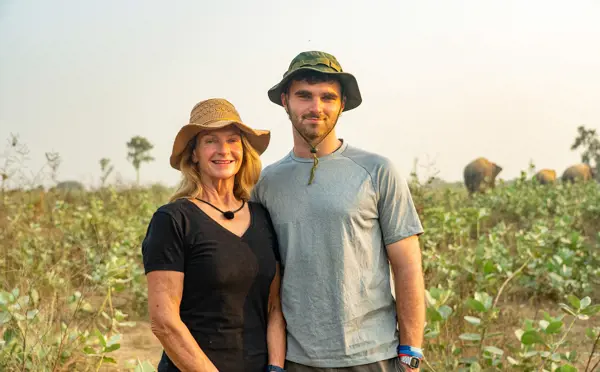 Caroline and Tom Bridge BBC Race Across the World
